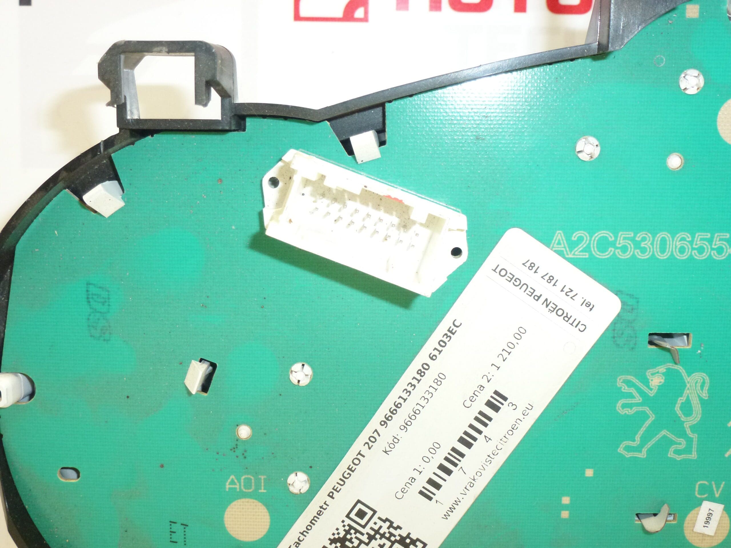 Compteur Peugeot 207 9666133180 6103EC – Image 3