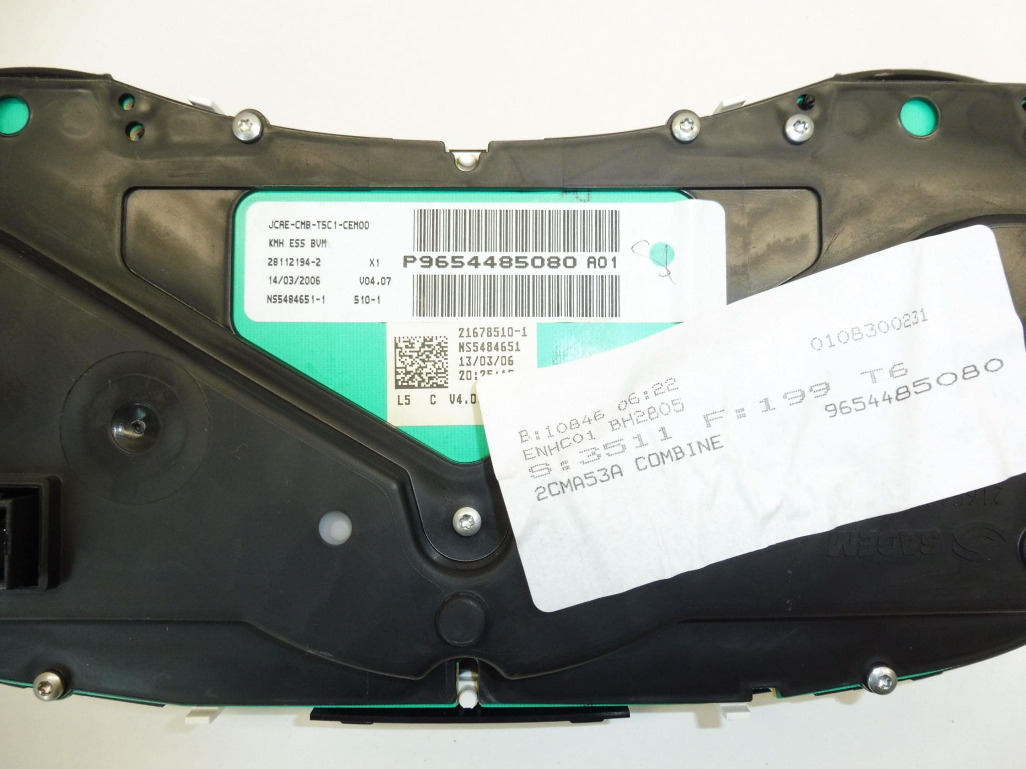Compteur Peugeot 307 II kilométrage 192000 km 9654485080 6103L5 – Image 3