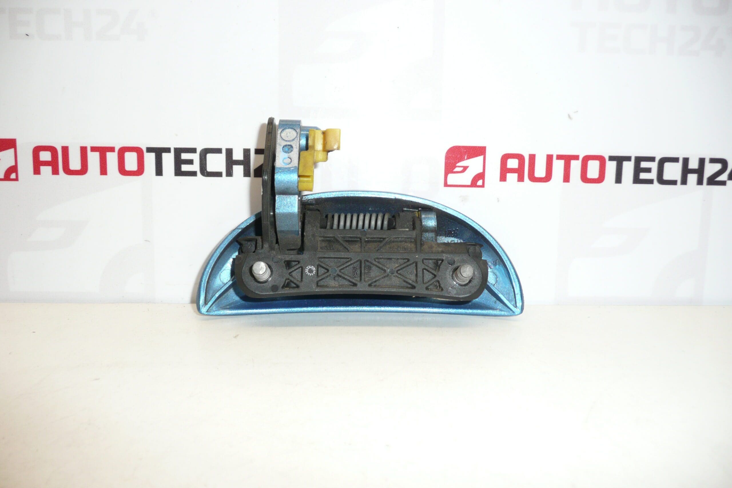 Poignée avant gauche Citroën C1 Peugeot 107 bleu met. 9101AK – Image 4