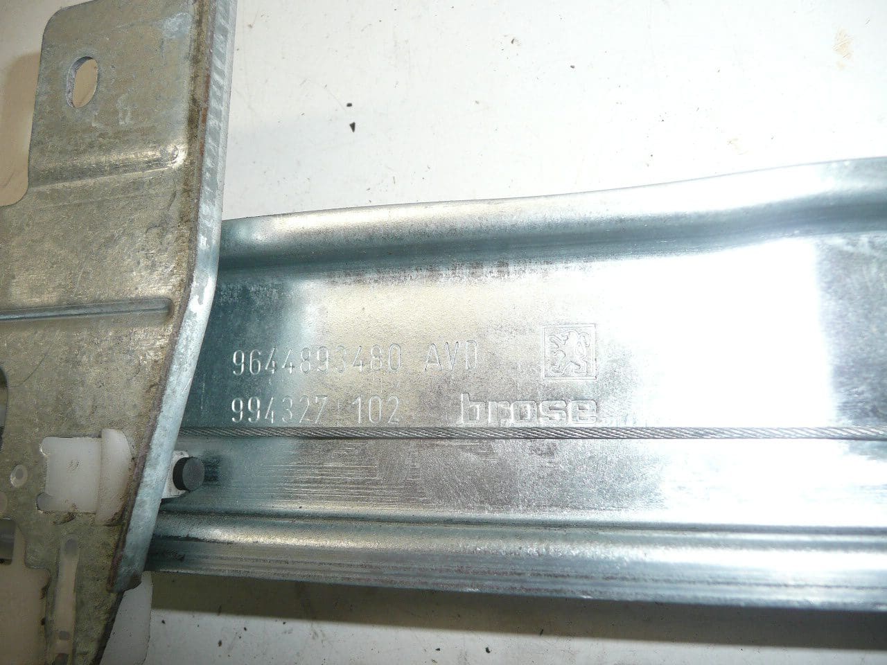 Mécanisme de téléchargement de fenêtre droite Peugeot 407 9644893480 9222Q4 – Image 2