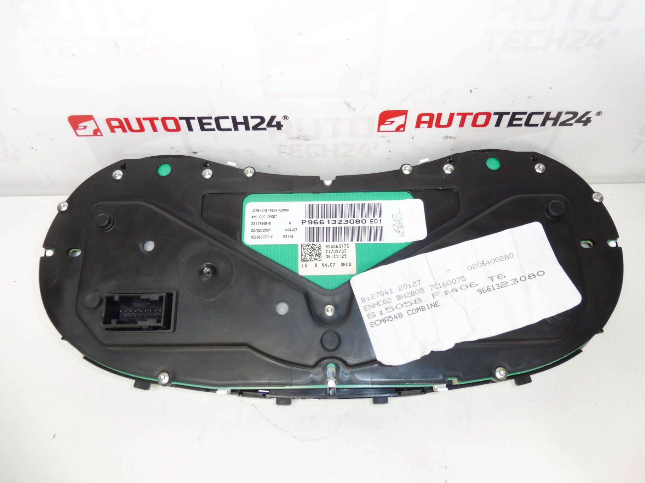 Compteur de vitesse Peugeot 307 kilométrage 139 mille km 9661323080 – Image 4