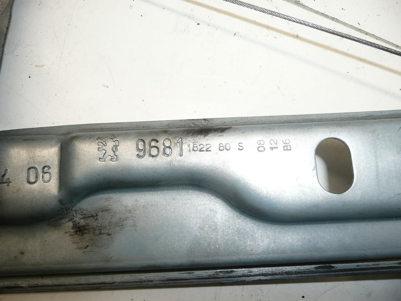 Mécanisme de tirage de vitre PP Peugeot 207 9681182280 9222W9 – Image 2
