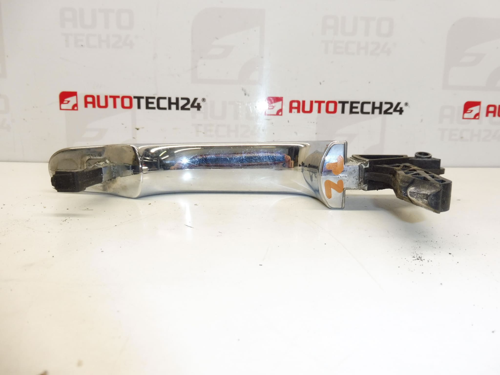 Poignée de porte arrière Citroën Peugeot chrome 9101GK – Image 2