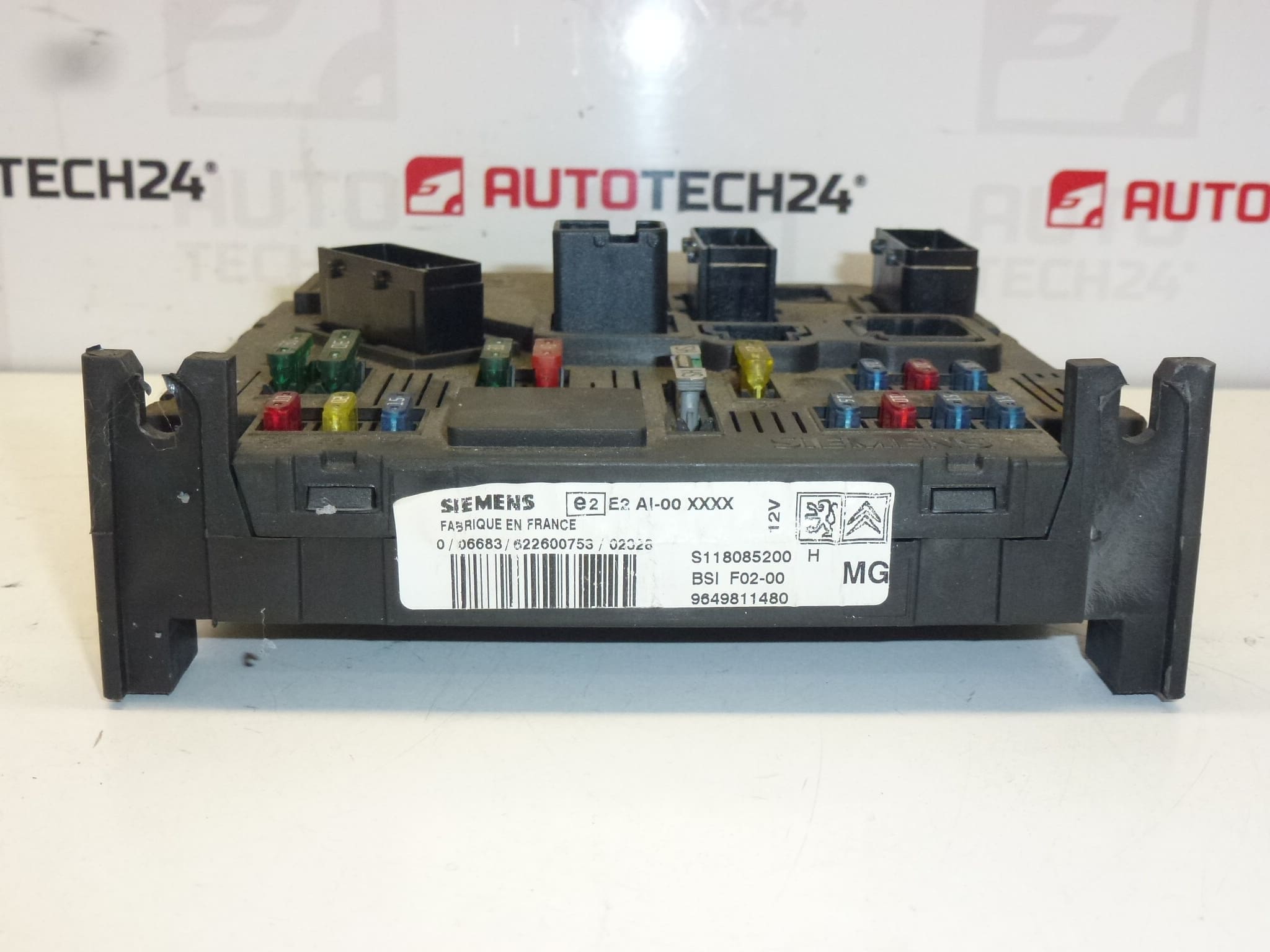 Siemens BSI F02-00 MG Citroën C3 C2 9649811480 1650881880 – Image 2
