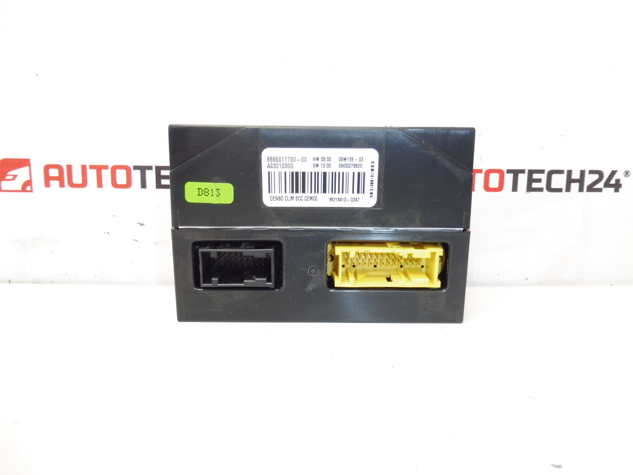 Unité De Contrôle De Climatisation Citroën C4 Picasso 9665811780